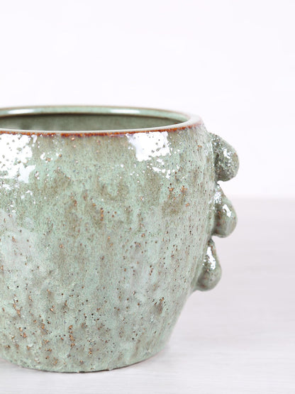 Alienor Green Ceramic Pot