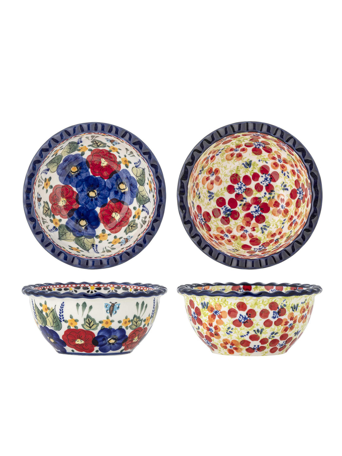Florist Stoneware Bowl - 2 Pattern Options available