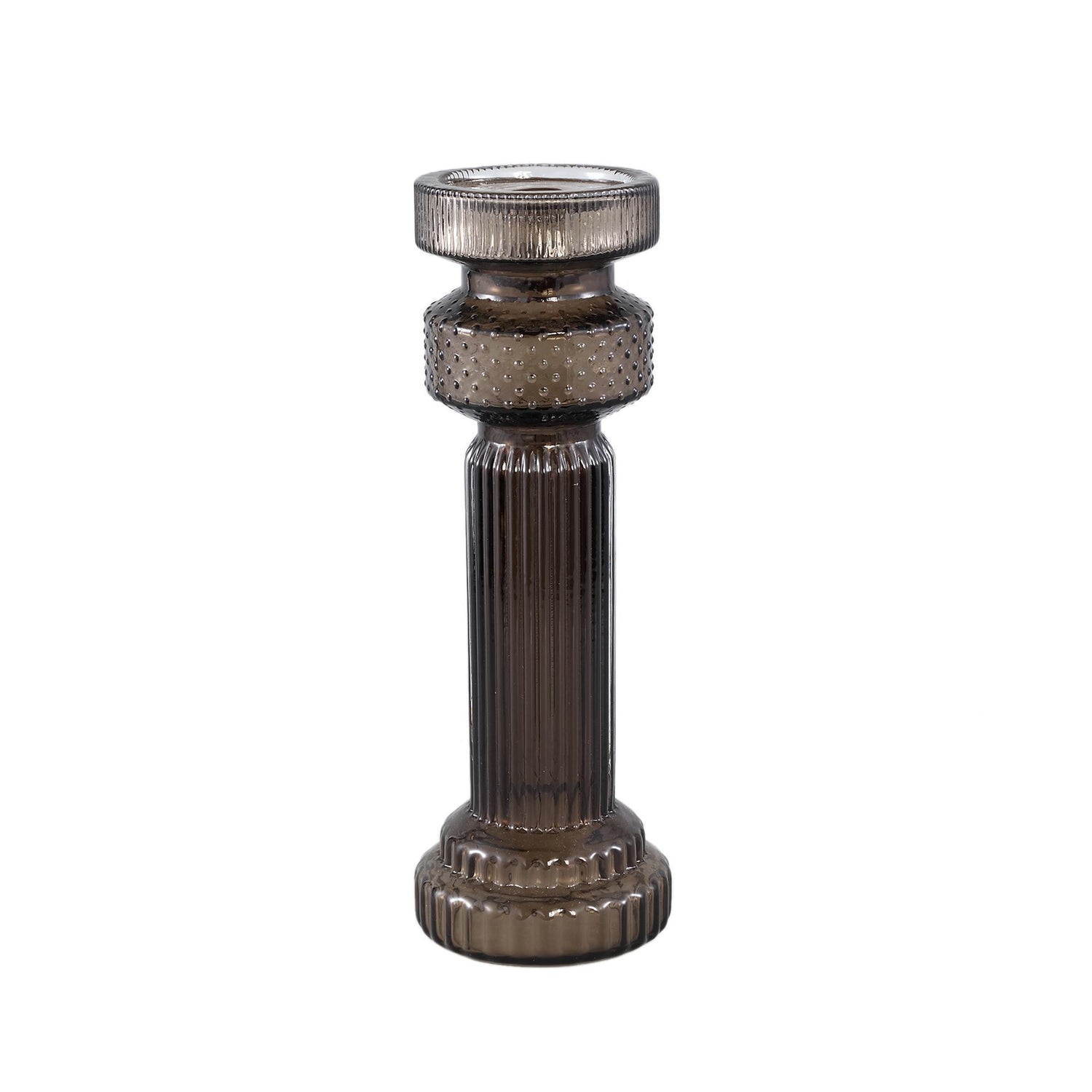 Fadri Glass Candle Holder - Medium - 2 Colours Available
