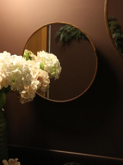 Mamali Brown Mango Wood Mirror - 3 Sizes Available