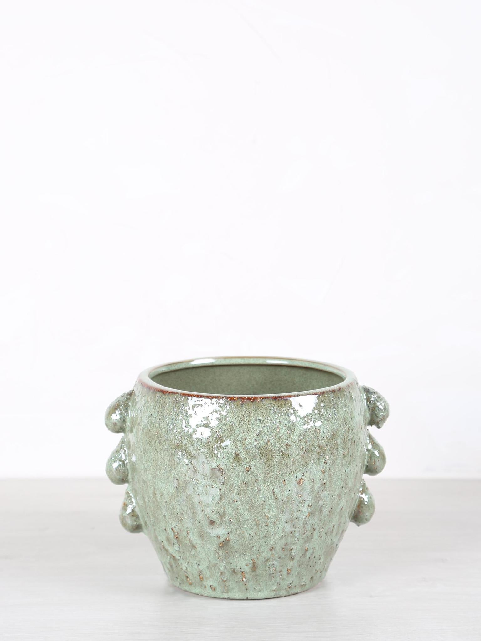 Alienor Green Ceramic Pot
