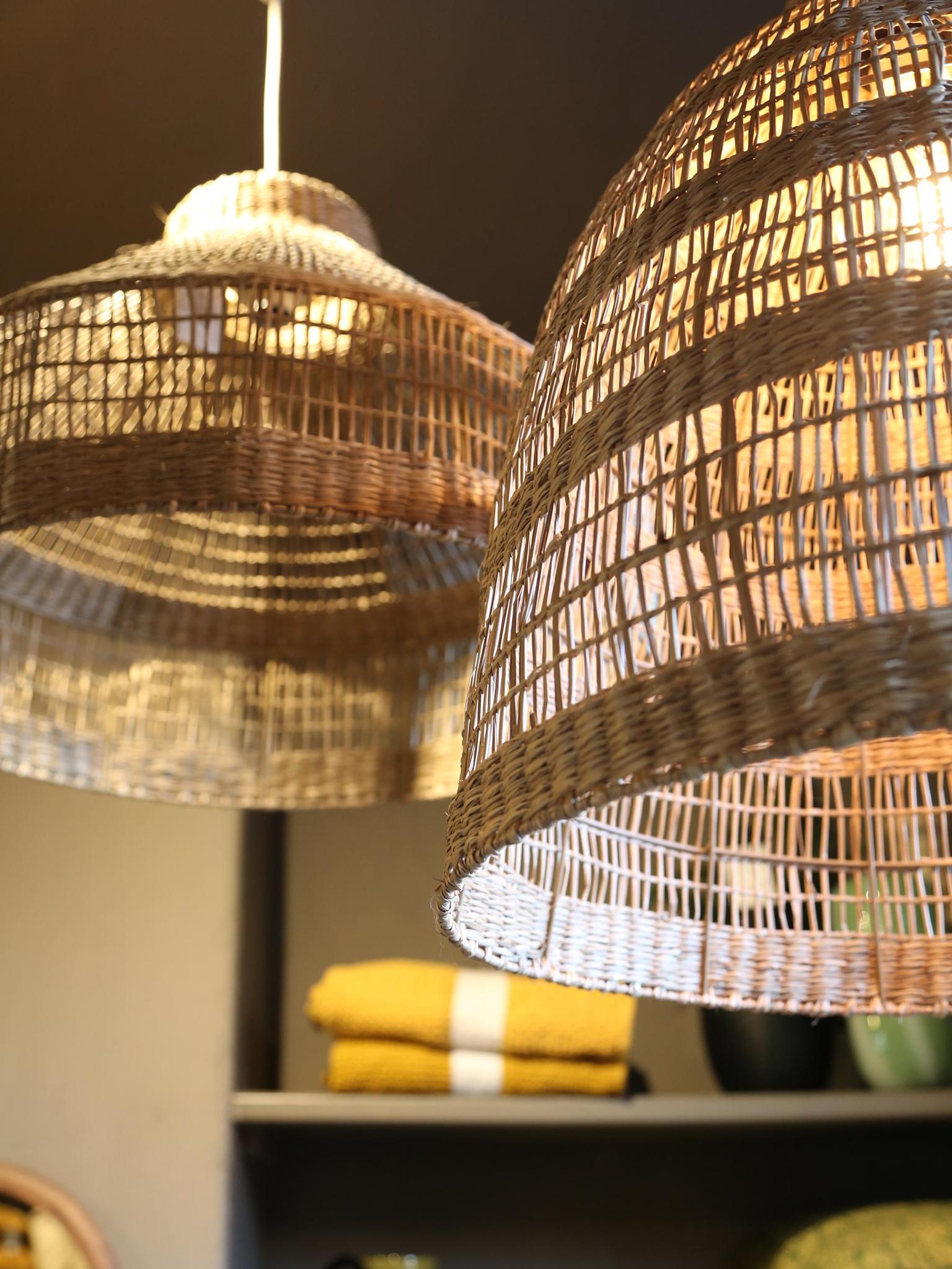 Sagar Natural Seagrass Hanging Lamp