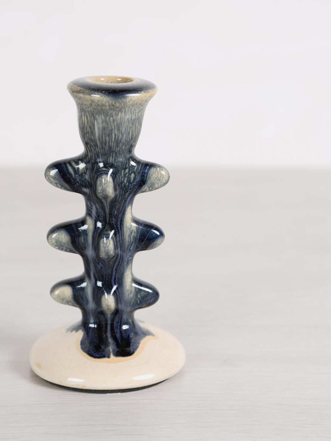 Cole Candle Holder - Blu - Stoneware