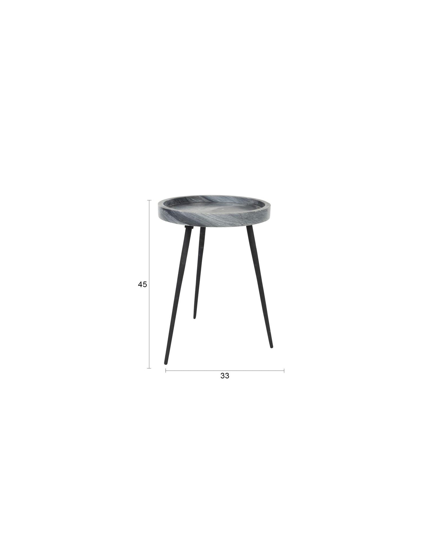 Esti Marble Side Table - 2 Colours Available