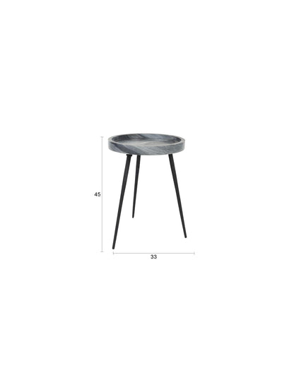 Esti Marble Side Table - 2 Colours Available