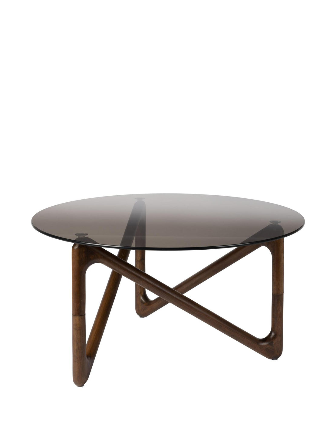 Naia Oak Wood &amp; Glass Coffee Table - 2 Colours Available