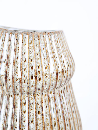 Colby Textured Ceramic Vase