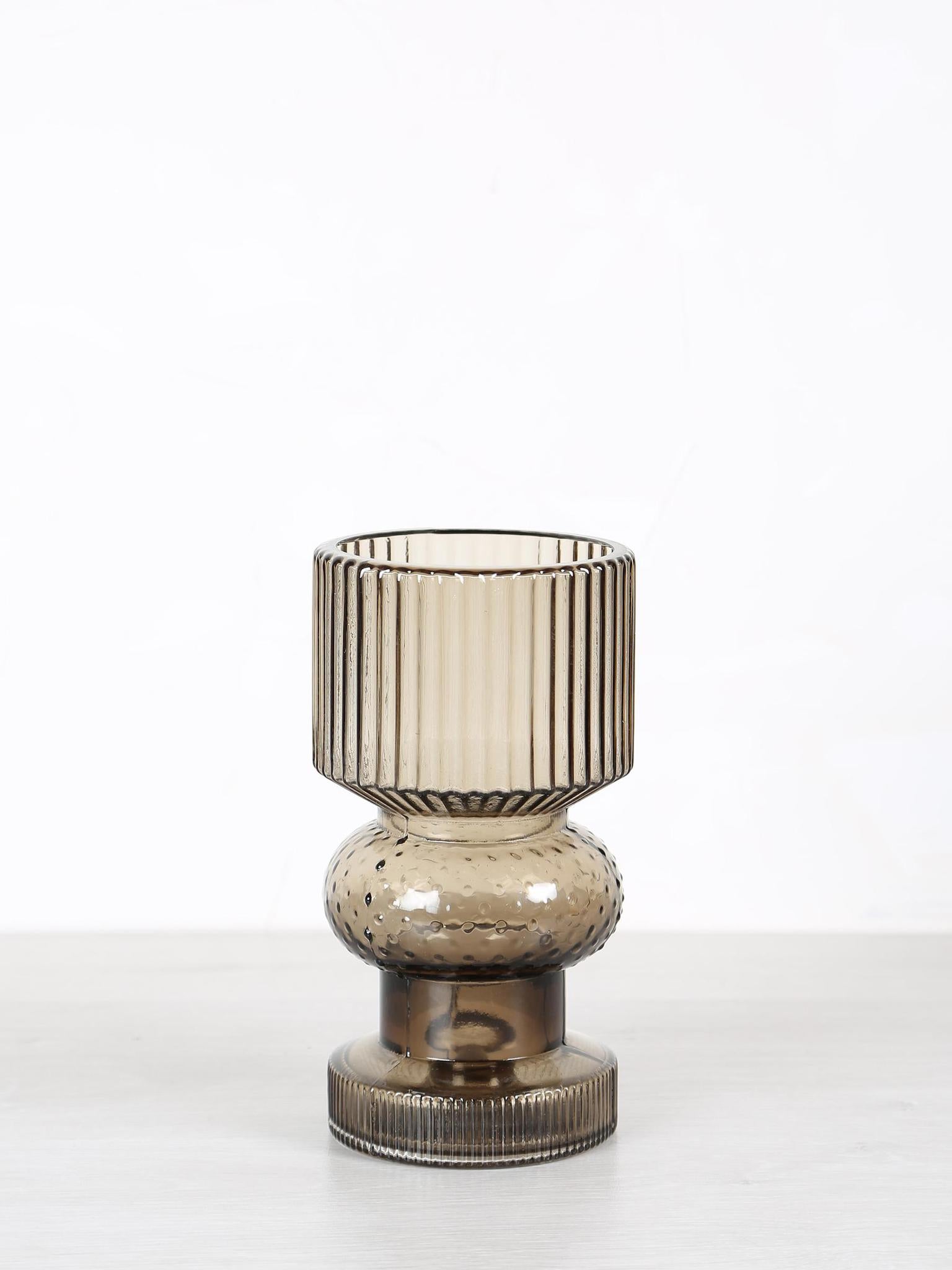 Fadri Glass Candle Holder - Small - 2 Colours Available