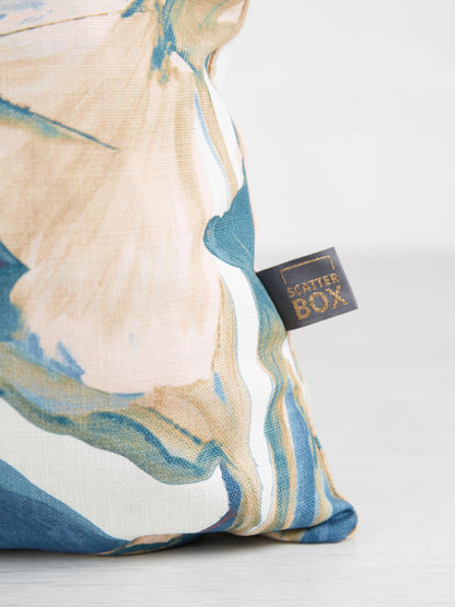 Maya Cushion - Rose, Navy