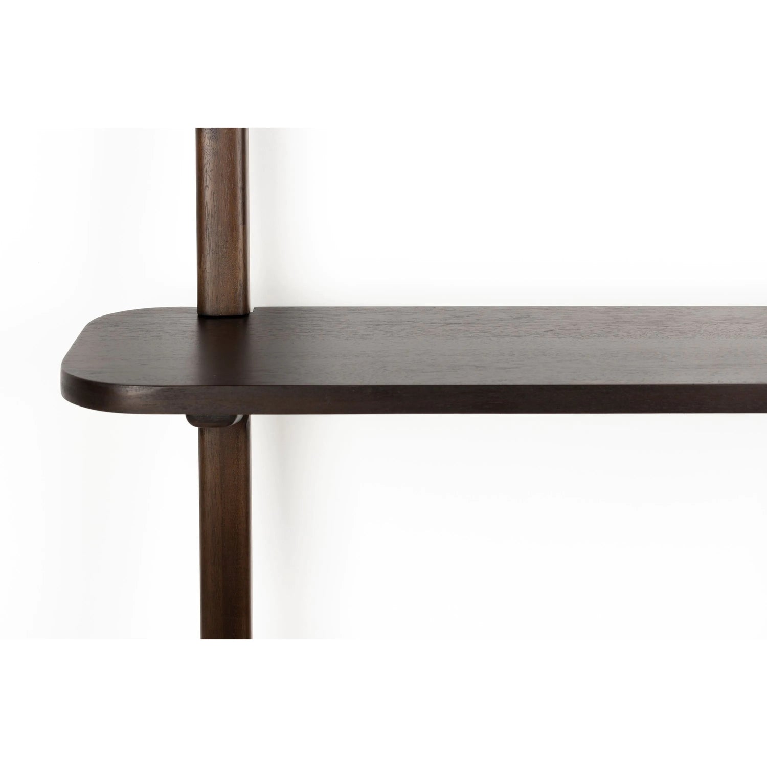 Hogar Brown Acacia Wall Shelf