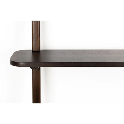 Hogar Brown Acacia Wall Shelf