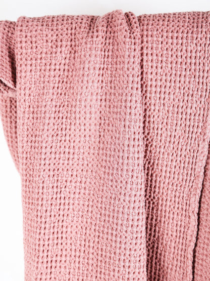 Maia Recycled Throw - terracotta - 140X200