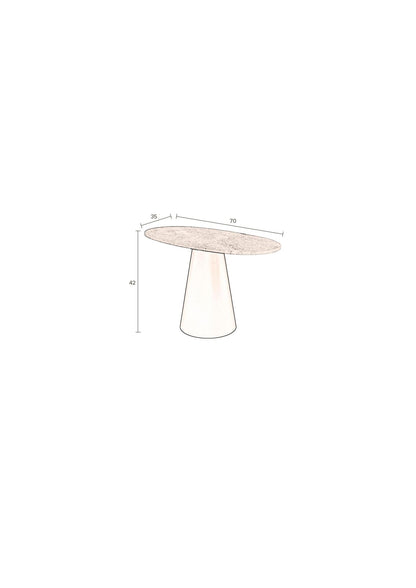 Jared Marble Top Coffee Table