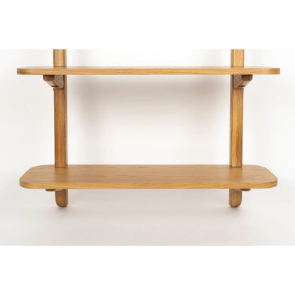 Hogar Natural Oak Wall Shelf