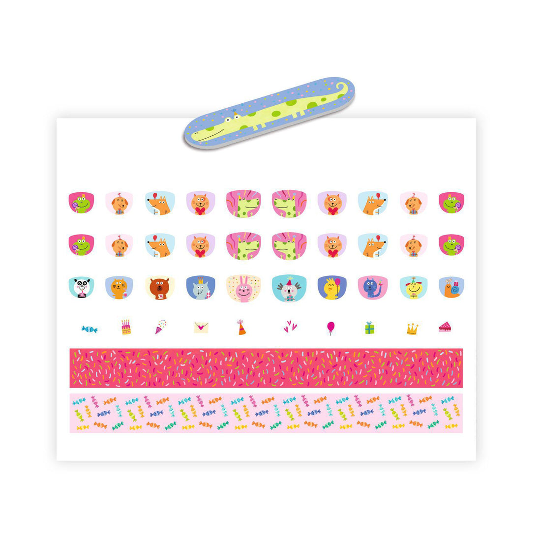 Nail Stickers - Happy Birthday