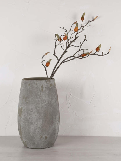 Faux Golden Magnolia Stem