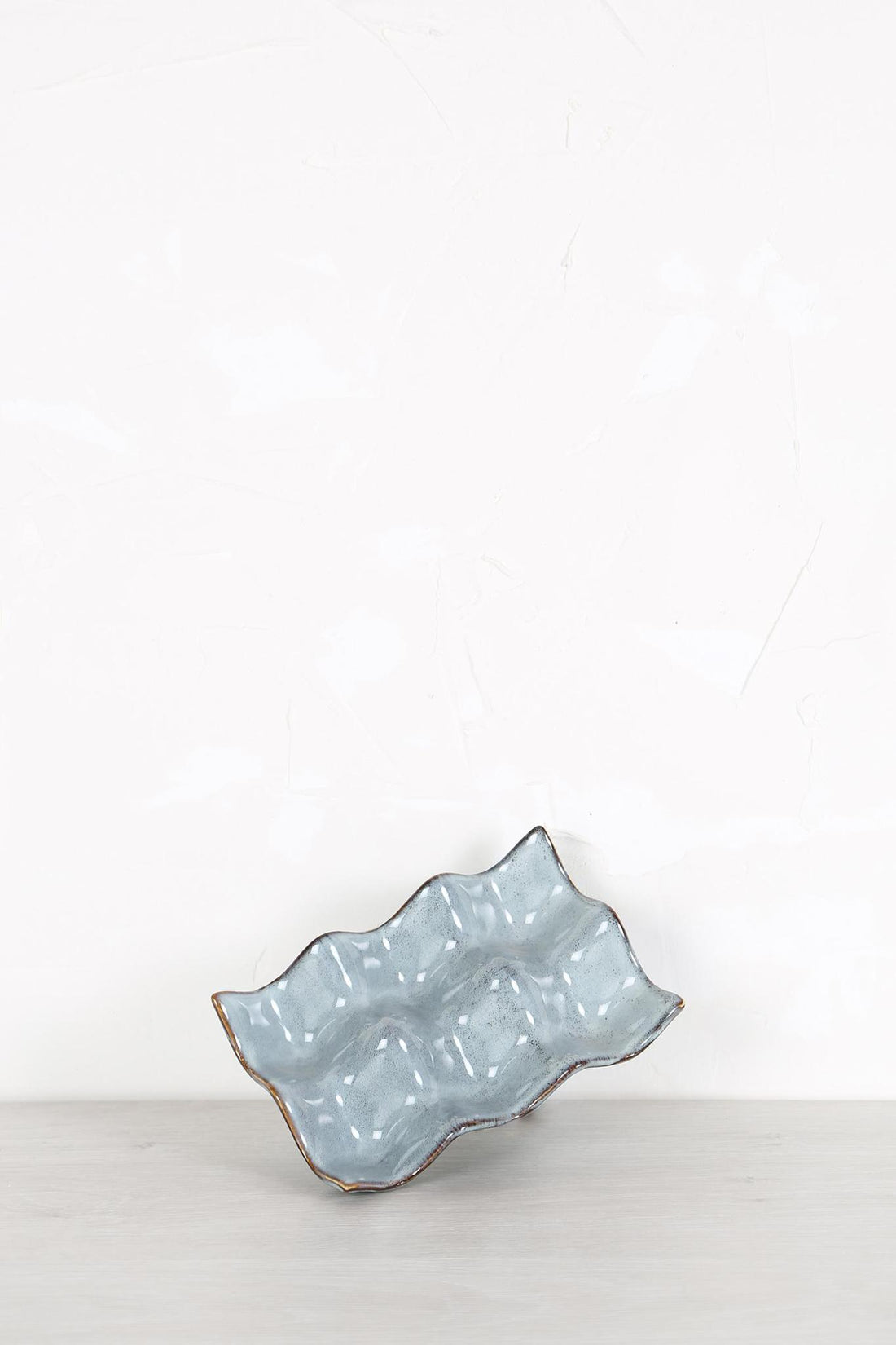 Nordic Sea Stoneware Egg Tray