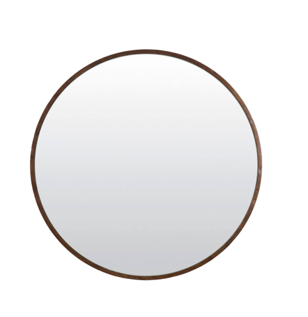 Mamali Brown Mango Wood Mirror - 2 Sizes Available