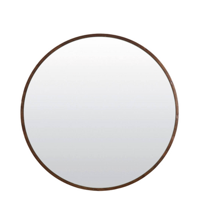 Mamali Brown Mango Wood Mirror - 3 Sizes Available