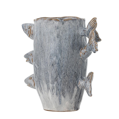 Tace Ceramic Vase - Blue,