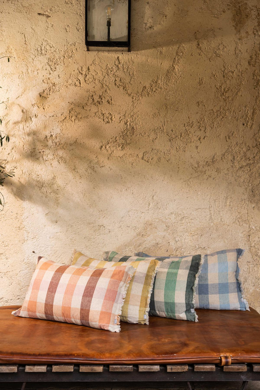 Kate patterned Cushion - myosotis - 2 Sizes available