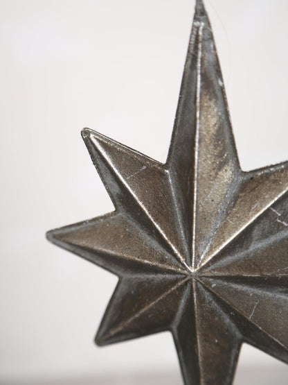Misella decoration star -Antique Silver