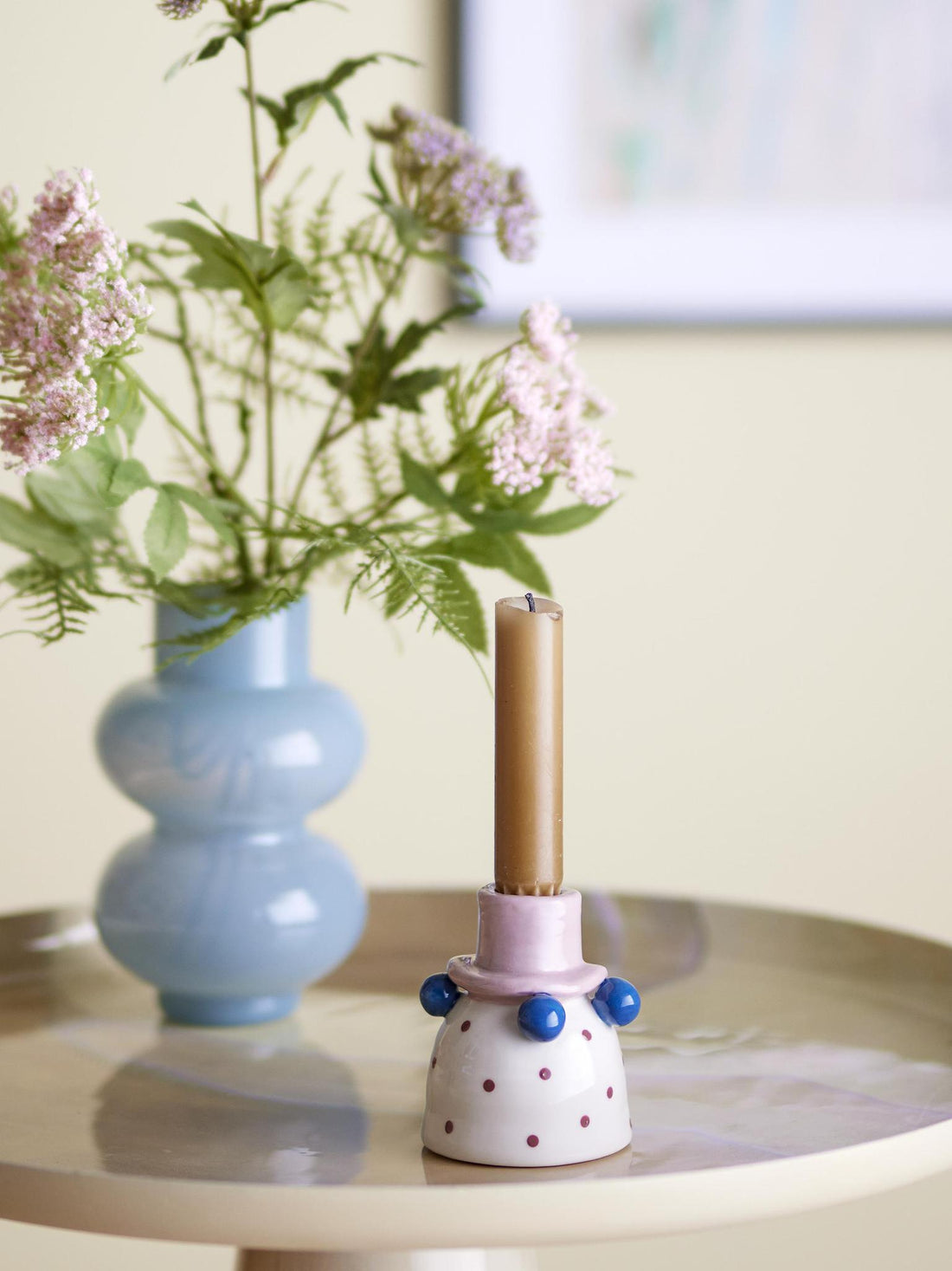 Tacana Candle Holder - Rose
