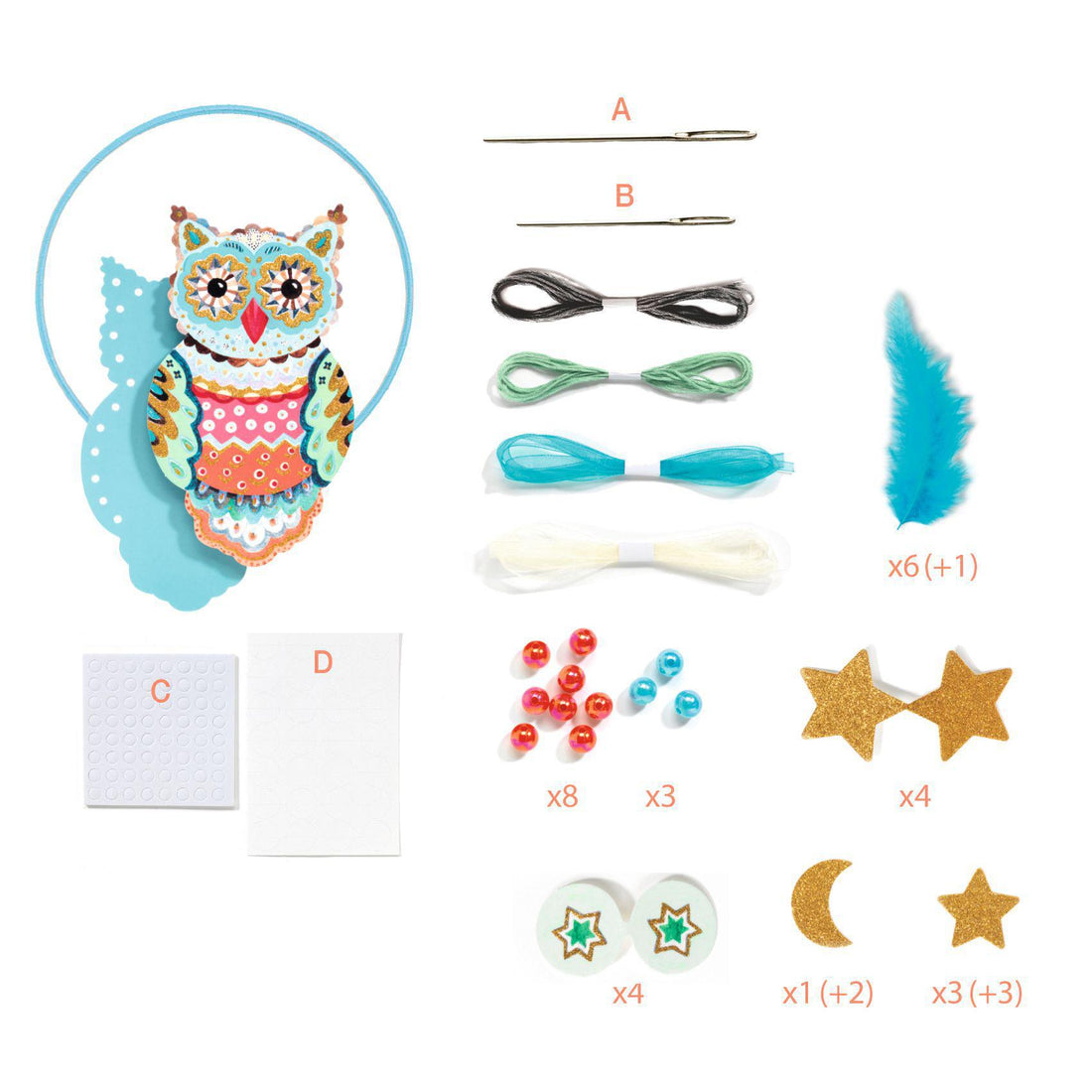 Golden Owl - DIY Dreamcatcher