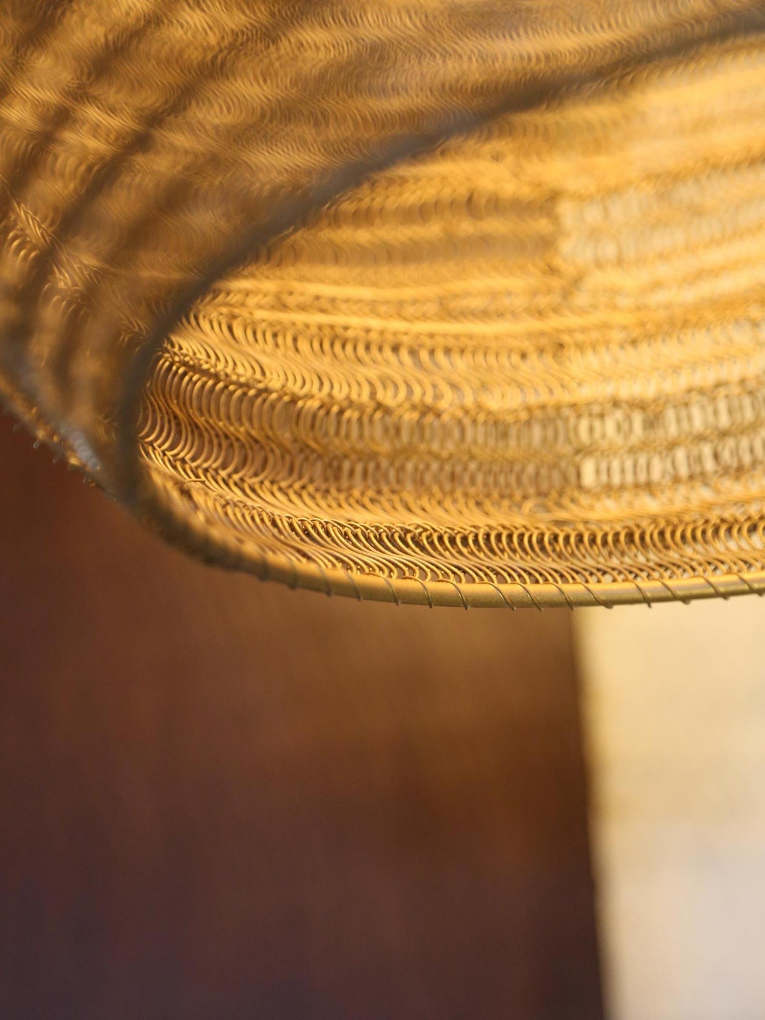 Medium Lena Pendant Lamp - Brass/Black