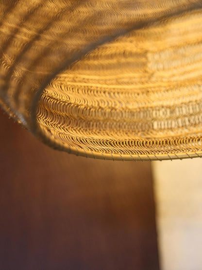 Medium Lena Pendant Lamp - Brass/Black