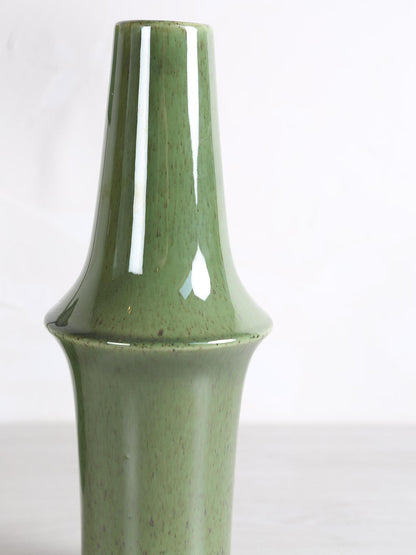 Cashay Dark Green Ceramic Vase - 2 Sizes Available