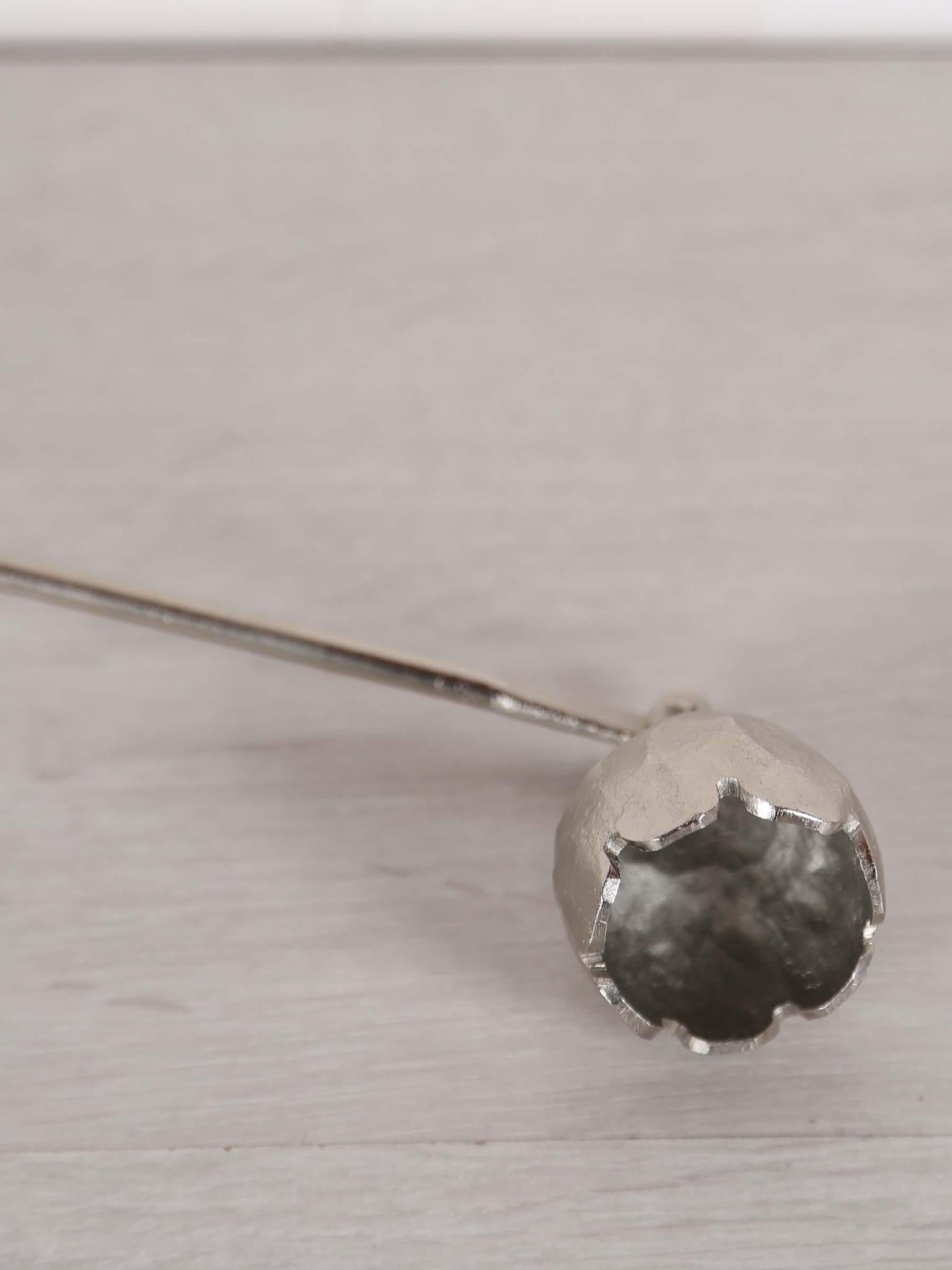 Ingrid candle snuffer - Antique Silver