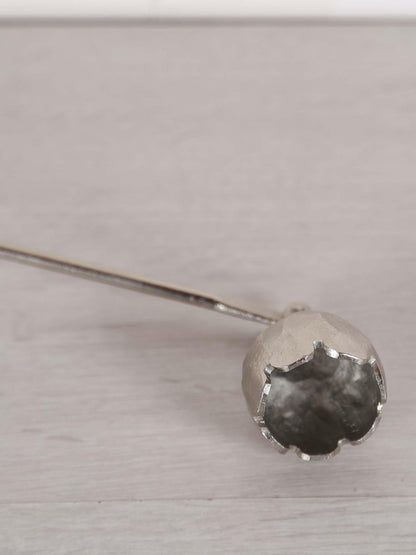 Ingrid candle snuffer - Antique Silver