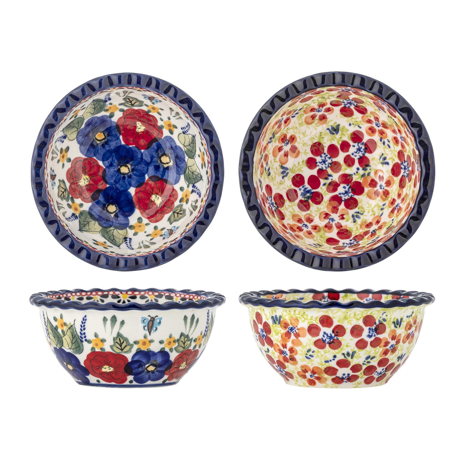 Florist Stoneware Bowl - 2 Pattern Options available