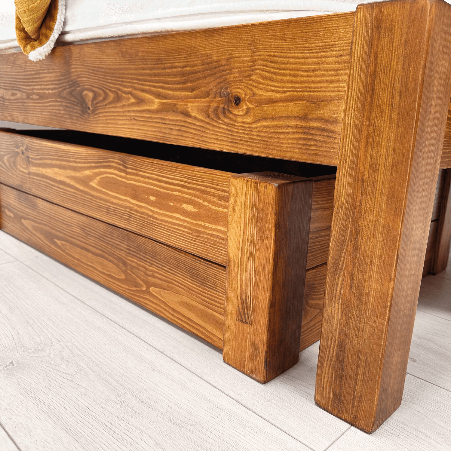 Handmade Under Bed Drawer - For Bed Models 1, 2 &amp; 3 - Colour Options Available