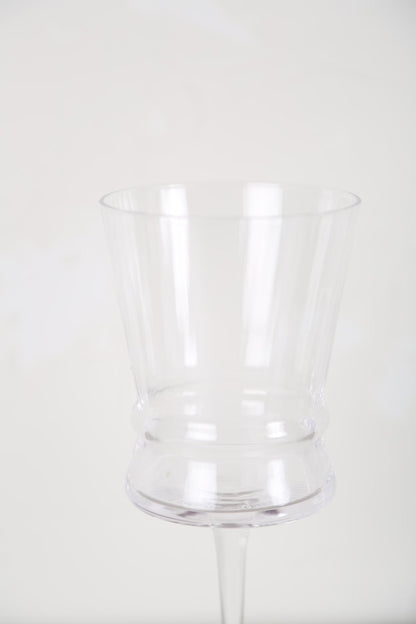 Fluted Wine Glass - Clear