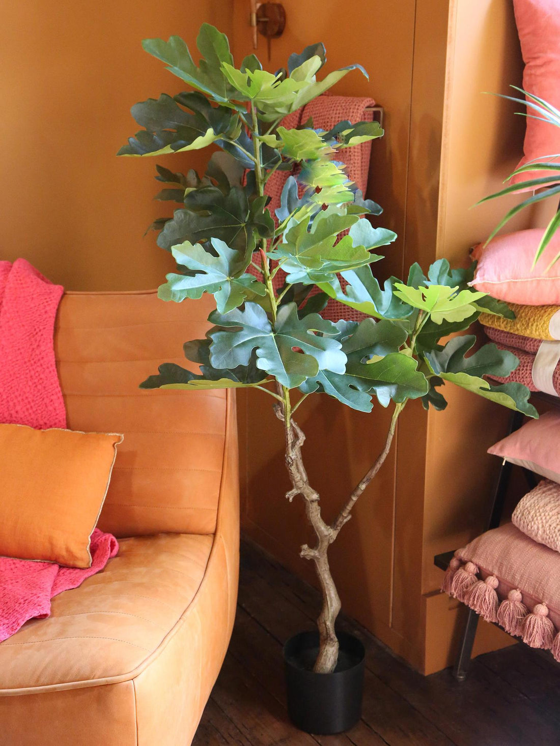 Faux Ficus In Pot