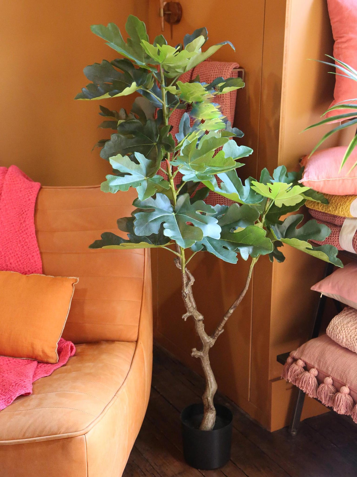Faux Ficus In Pot