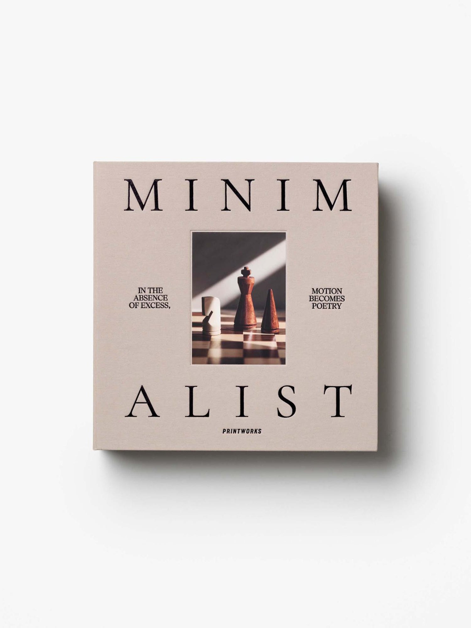 The Minimalist - Wooden Chess Set