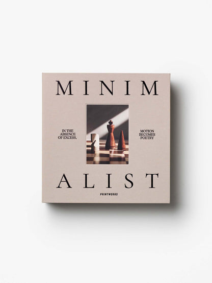 The Minimalist - Wooden Chess Set