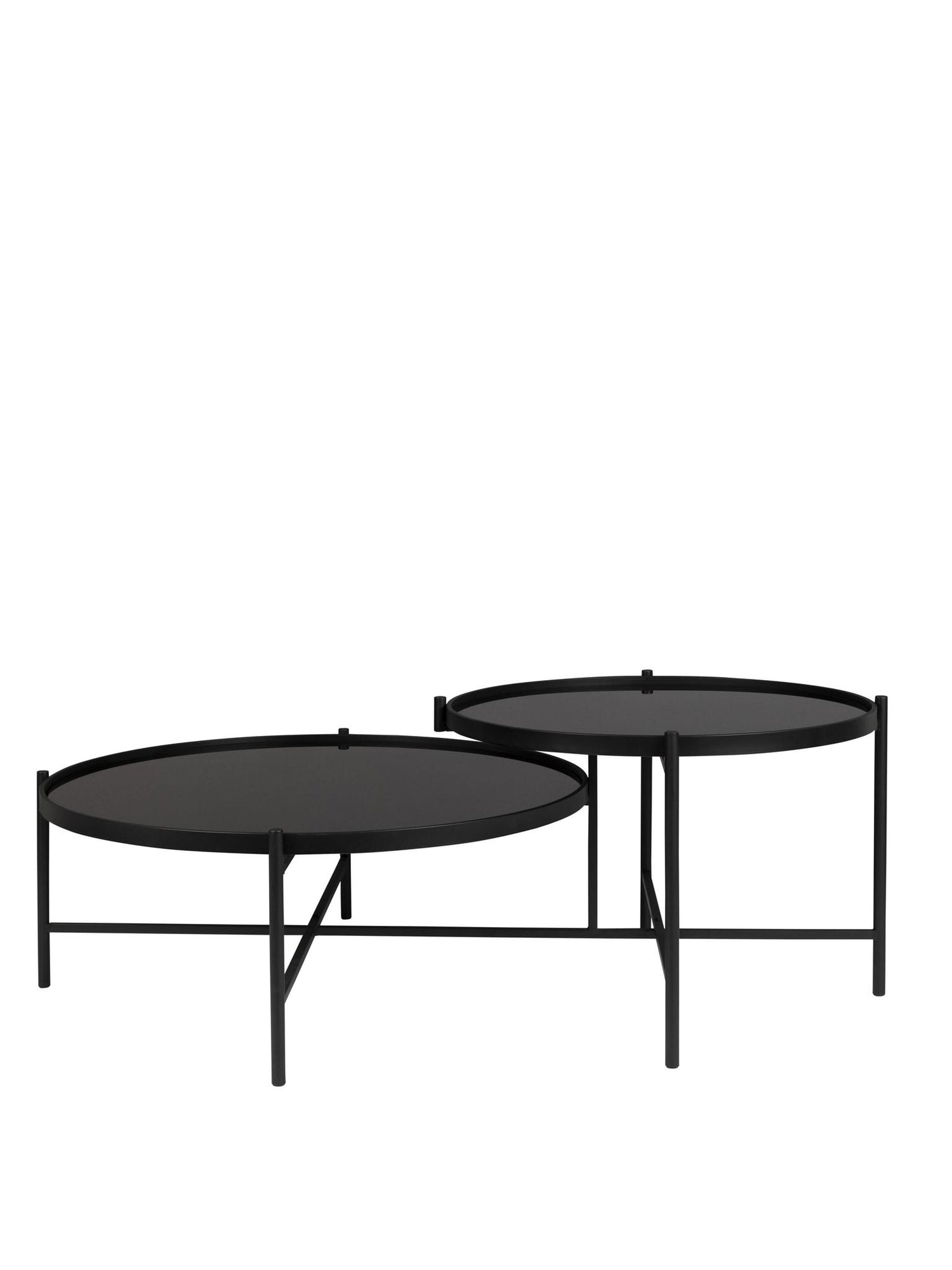 Li Glass &amp; Metal Coffee Table