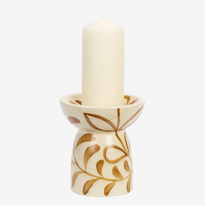 Hand Painted Candle Holder