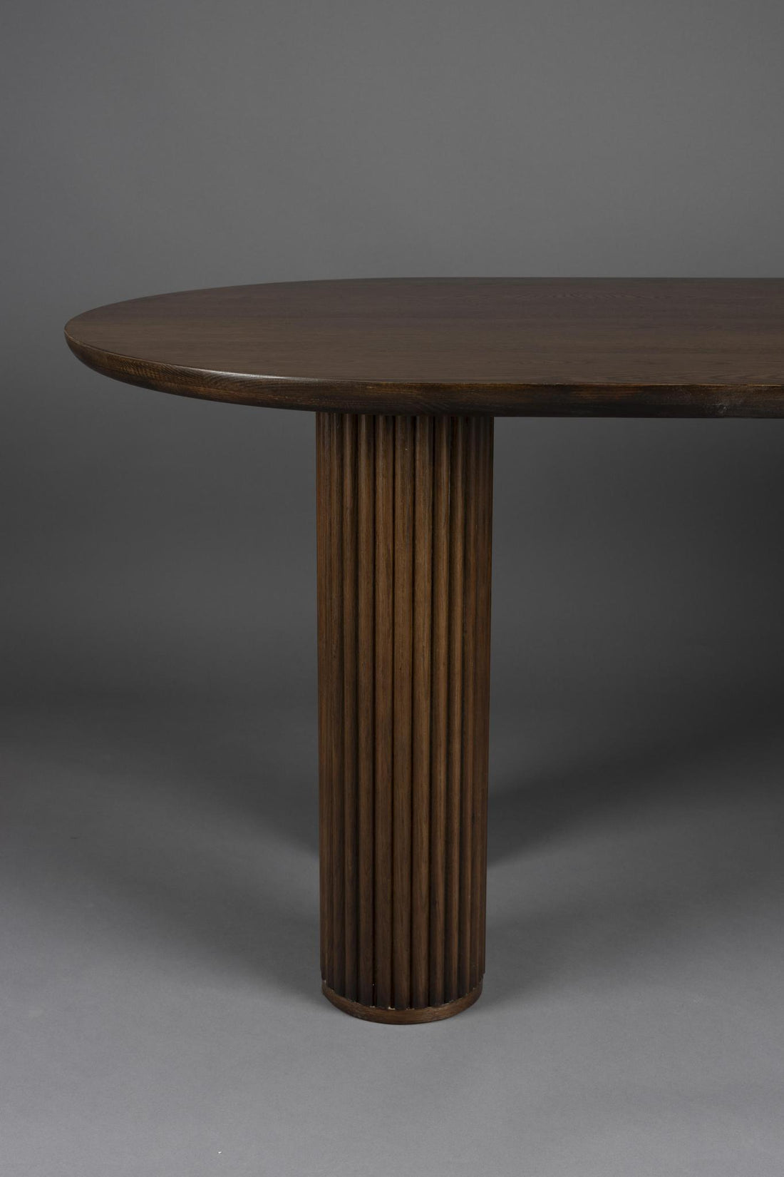 Dean Walnut Oval Dining Table