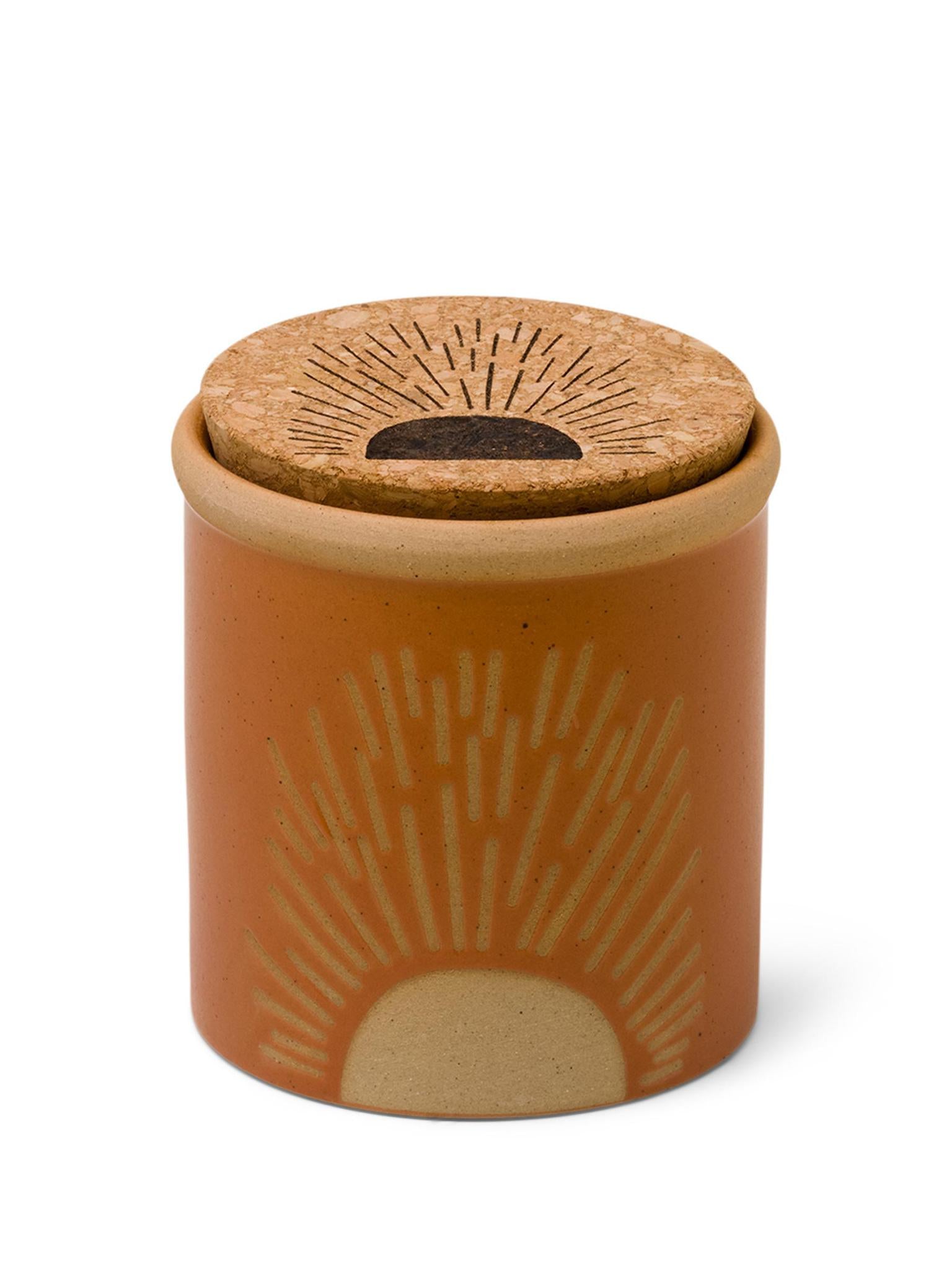 Dune Ceramic Candle 8 oz./226g - Terracotta - Cactus Flower &amp; Aloe