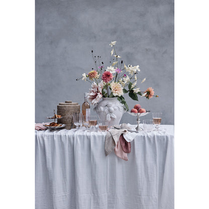 Floretta Fluted Wine Glass - Clear -  9X9X15.5 cm