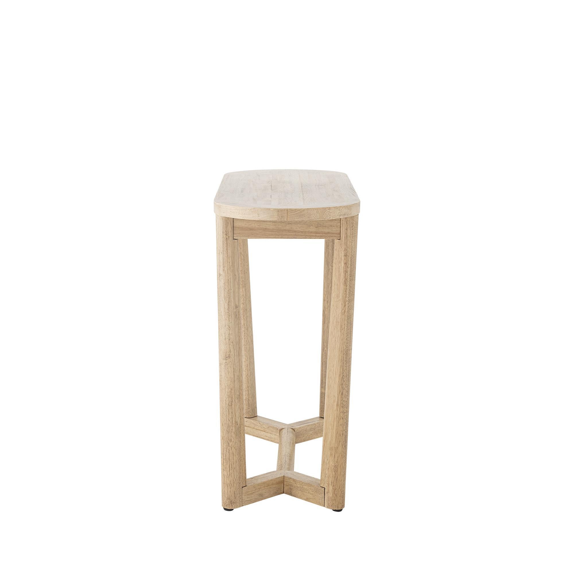 Serrone Console Table - Nature - Rubberwood