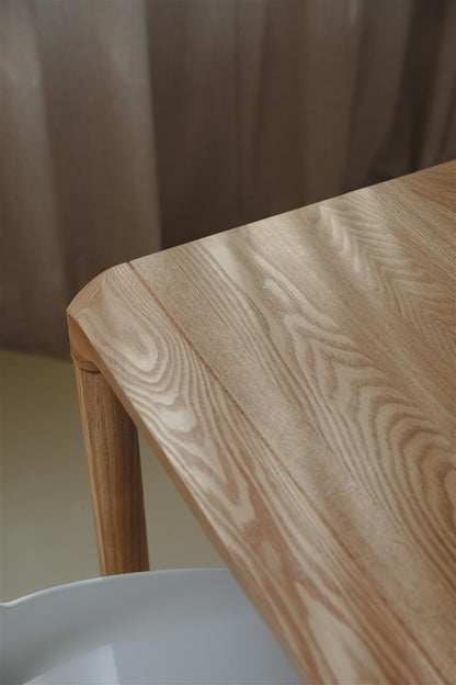 Storm Ash Wooden Dining Table - Natural - 3 Sizes Available