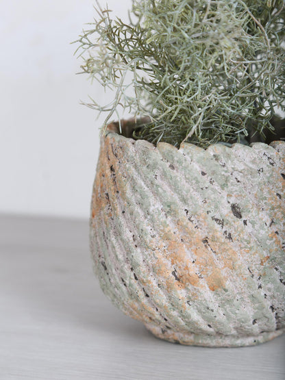 Faux Spanish Moss Bush