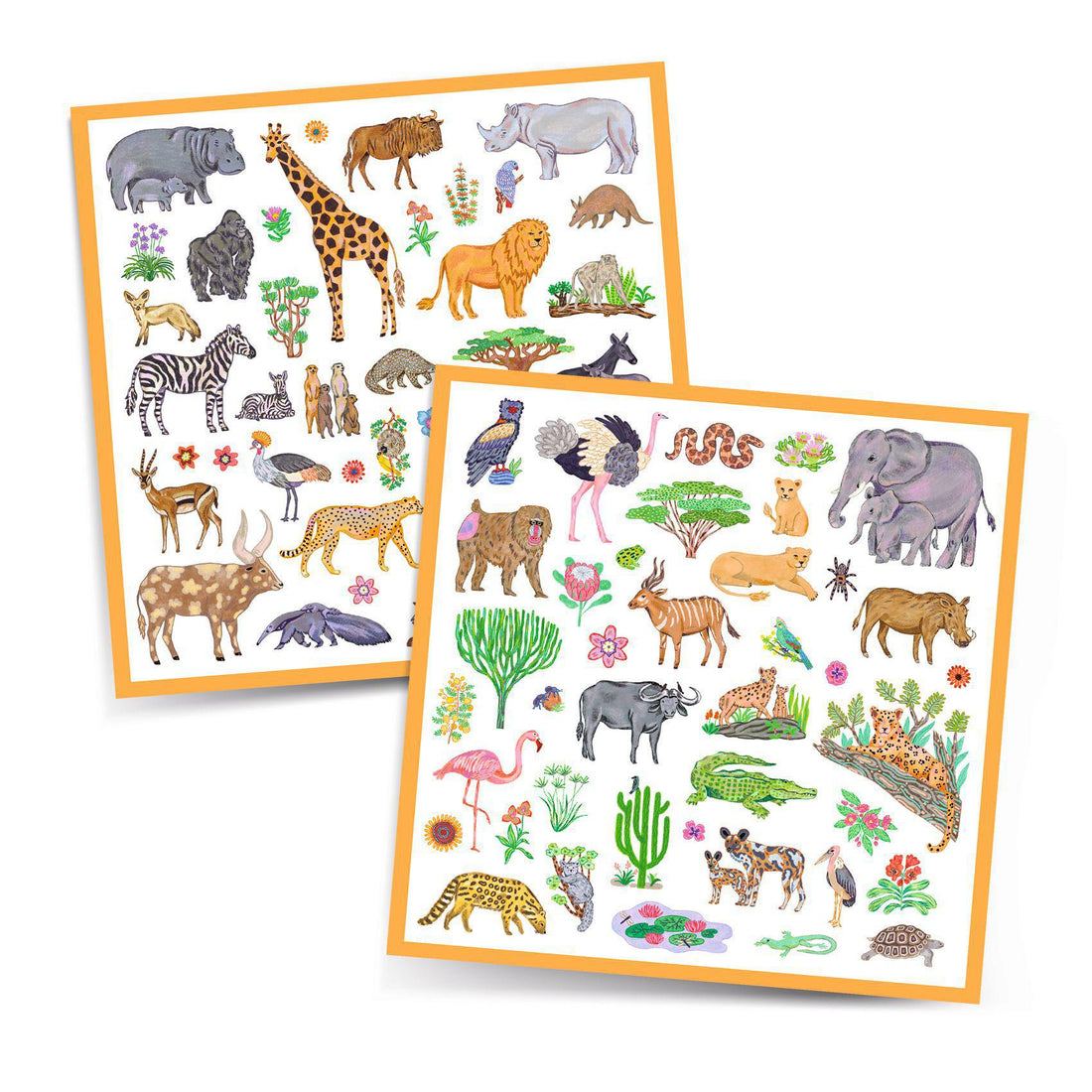Paper Sticker Pack  - Kenya