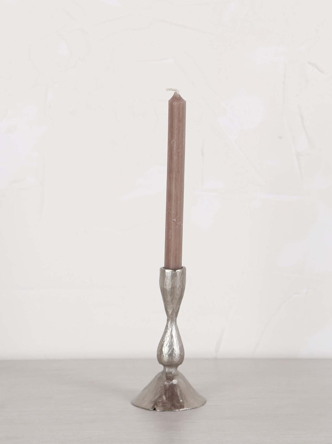 Ingrid candlestick - Antique Silver